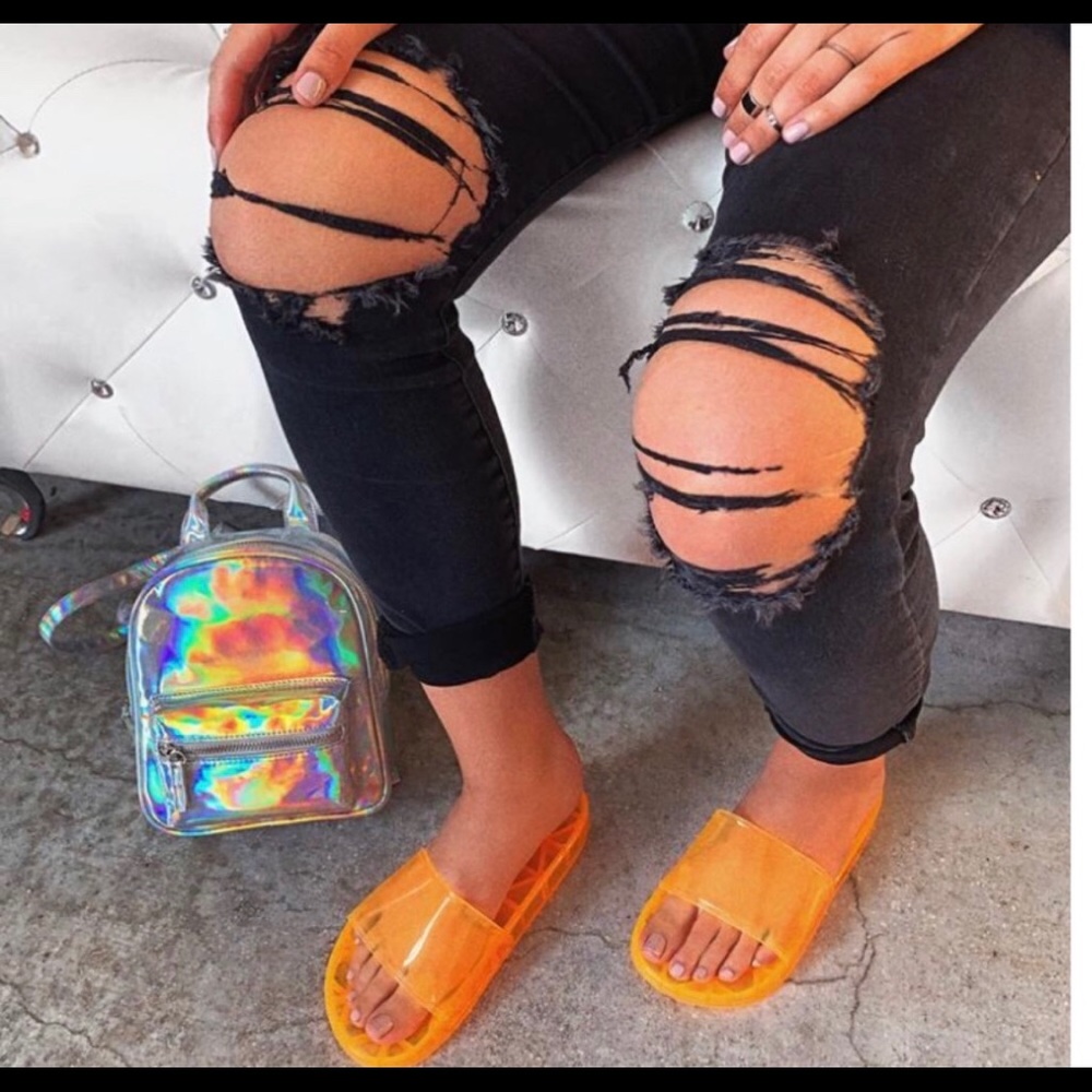 Summer Clearance Neon Orange Jellies